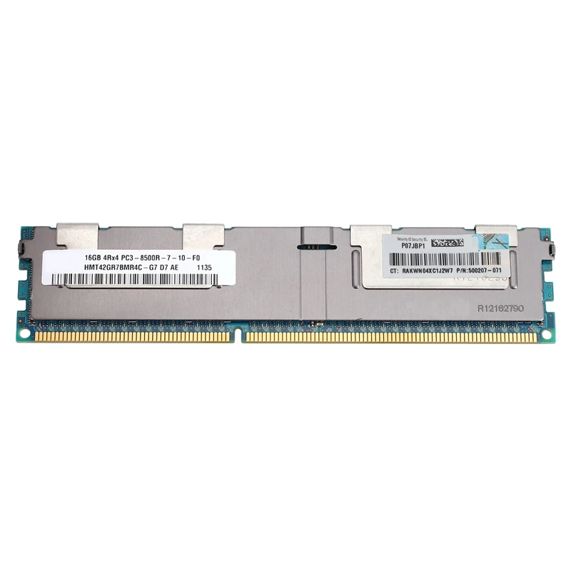 16 GB memorije PC3-8500R DDR3 1066 Mhz CL7 240Pin ECC REG Ram memorija od 1,5 4RX4 RDIMM za pozadina radne stanice 4
