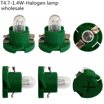 10piezas T3 T4.2 T4.7 lámpara halógena COCHE 12V 12V Auto Interior instrumento bombillas de luz de panel lámparas