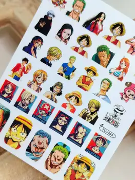 10ШТ Japan Hot Prodaja Stripova Nokte, Naljepnice Japanski Crtani Lik Ukrašavanje Noktiju Naljepnica