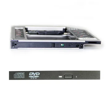 12,7 MM 2-og tvrdi disk HDD SSD Caddy za Asus N53S N53SV N54SV Swap DS8A5SH UJ8A0ASW dvd