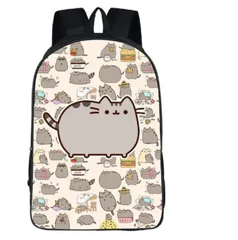 2019 Crtani Pushin Mačka Ruksaka za učenike početnih razreda Svakodnevne Dječje torbe Ruksaci za teen djevojke Slatka školske torbe