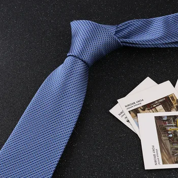 2020 Nova moda Prugasta kockice muških kravata Crvena Plava Siva Klasične Kravate za vrat Slobodno vrijeme Poslovne Vjenčanje Visoke Kvalitete od 7 cm, Svilenih kravata