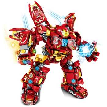 820 kom. Vojni Ratnik Krzna Robot Gradivni Blokovi Gradska Rat je Super Oklop Figurice Sastavljanje Oružja Cigle Igračke, Pokloni za djecu