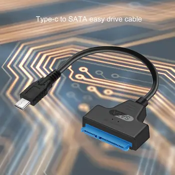 Adapter tip C do 22-kontakt MLA 2,5-inčni SATA HDD, SSD Kabelski Pretvarač za računala