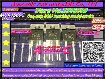 Aoweziic 2021+ novi ulazni izvorni MUR1560G MUR1560 U1560 DO-220 600 15A dioda brz oporavak