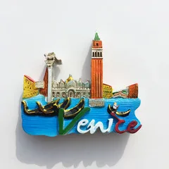 Europska Venecija, Rim, Italija Turistička Krajolik Magnet Za Hladnjak 3D Magnet Za Hladnjak Naljepnica Turistički Suvenir Kuhinja Dekoracija kuće