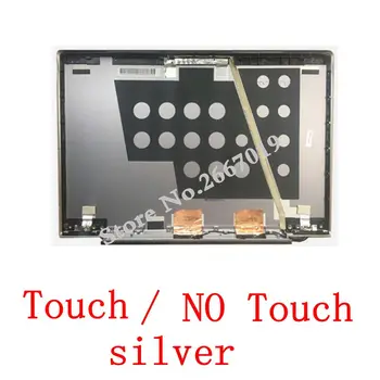 Gornji poklopac za LCD laptop/stražnji poklopac безеля LCD zaslona za Lenovo U330 U330T 3CLZ5LCLV30 srebrno stražnji poklopac s zaslon osjetljiv na dodir /BEZ dodira