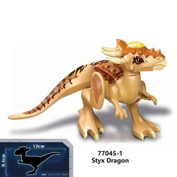 Jedna prodaja Figurice iz filma Park Dinosaura World series Тираннозавр Građevinski Blok Za Dječju Kolekciju Igračaka YE 77045-1