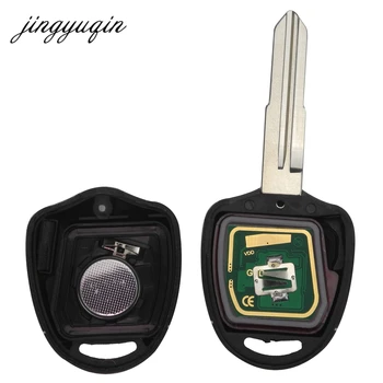 Jingyuqin 5 kom. 2/3 gumb 433 Mhz ID46 Čip Daljinski Upravljač Privjesak Za Ključeve Vozila za Mitsubishi L200 Shogun Паджеро Triton Privjesak MIT11