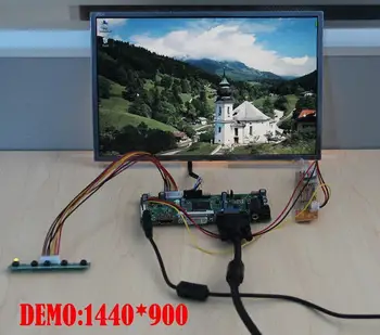 Kit Yqwsyxl za LTM190EX-L01 LTM190EX-L31 HDMI+DVI+VGA LCD zaslon LED ekran Naknada upravljački program za kontroler
