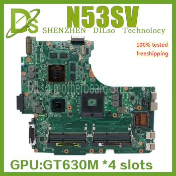Matična ploča KEFU N53SV za matičnu ploču za laptop ASUS N53SV N53SM N53SL s testom matične ploče GT630M-2G izvorna matična ploča