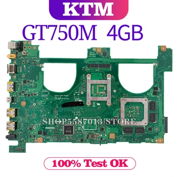 Matične ploče KEFU N550J Matična ploča ASUS prijenosno N550JV N550JK N550JX G550J G550JK G550JX izvorna matična ploča je testiran