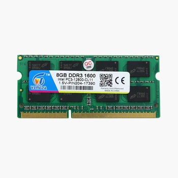 Memorija za laptop VEINEDA 8 Gb ddr3 4 GB 1333 Mhz PC3-10600 ddr3 Memoriju 1600 204pin Sodimm ddr 3 za matične ploče Intel, AMD