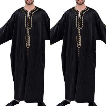 Muško muslimansko haljina Ramazan Abaja Večernja haljina Večernja haljina Haljina Молитвенная Odjeća Majica