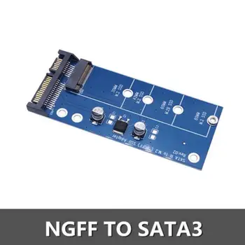 SATA NA M2 NGFF SSD Pretvarač Adapter Kartice M. 2 Na Priključak SATA 3 III