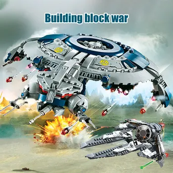 Star Droida ratni Brod Gradivni Blokovi s figurama Kompatibilne 75233 Cigle Razvojne Igračke DIY za djecu