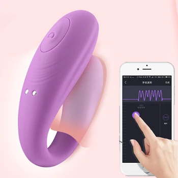 U-oblika Nosive Vibratori Za žene, Upravlja Aplikacijom, Nevidljivi Stimulans G-Točke, Maser, Ženski Masturbator, Seks-Igračke Za žene