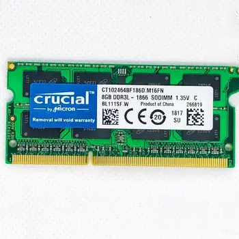 Važne RAM DDR3 8 GB DDR3L-1866 SODIMM 1,35 U Memoriju za laptop 8 GB DDR3 1866 Mhz laptop memoria laptop ram memorija ddr3 14900 8 GB 1866
