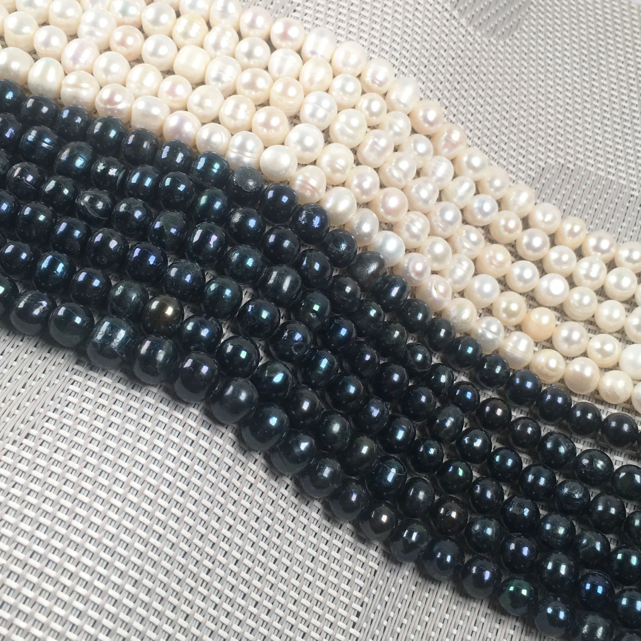 Perle od prirodnih slatkovodni biseri Visoke Kvalitete u obliku riže Razbiti Slobodan perle za izradu nakita DIY Ogrlica Narukvica Pribor 1