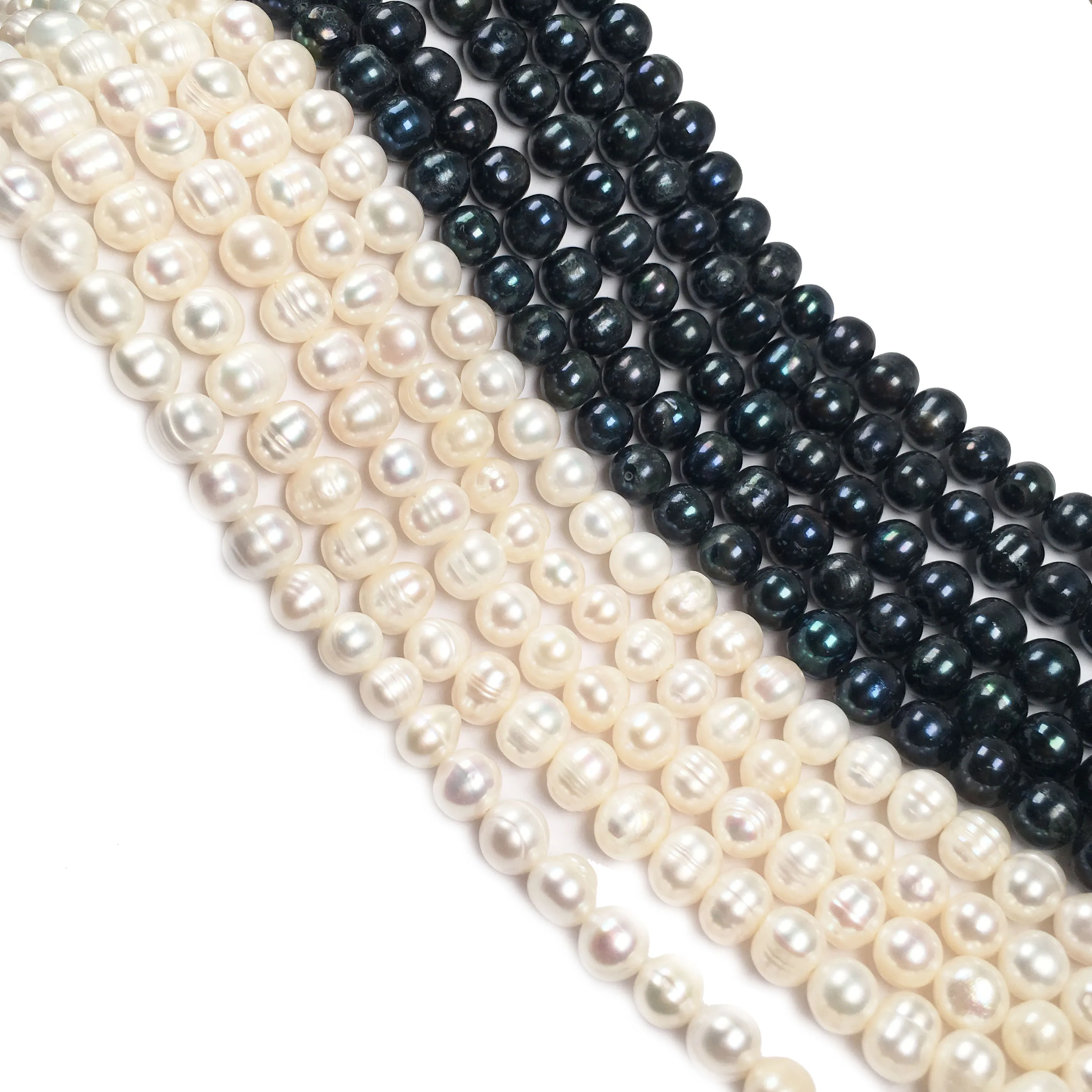 Perle od prirodnih slatkovodni biseri Visoke Kvalitete u obliku riže Razbiti Slobodan perle za izradu nakita DIY Ogrlica Narukvica Pribor 4