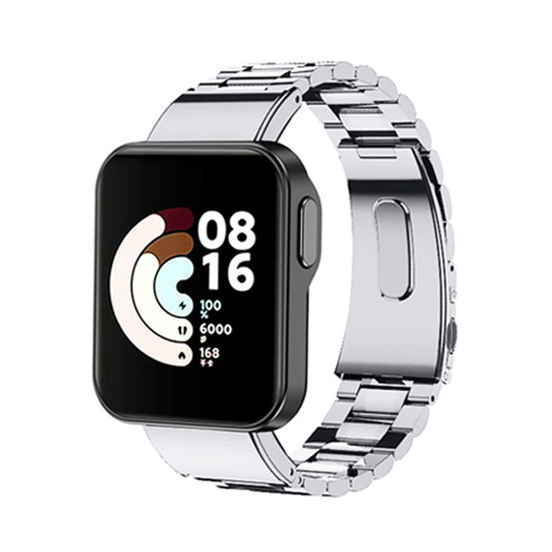 Remen Od Nehrđajućeg Čelika Za Xiaomi Mi Watch Lite Narukvica Remen Za Sat Redmi Smart Watch Remen Zamijeniti Metalne Narukvice Pribor 2