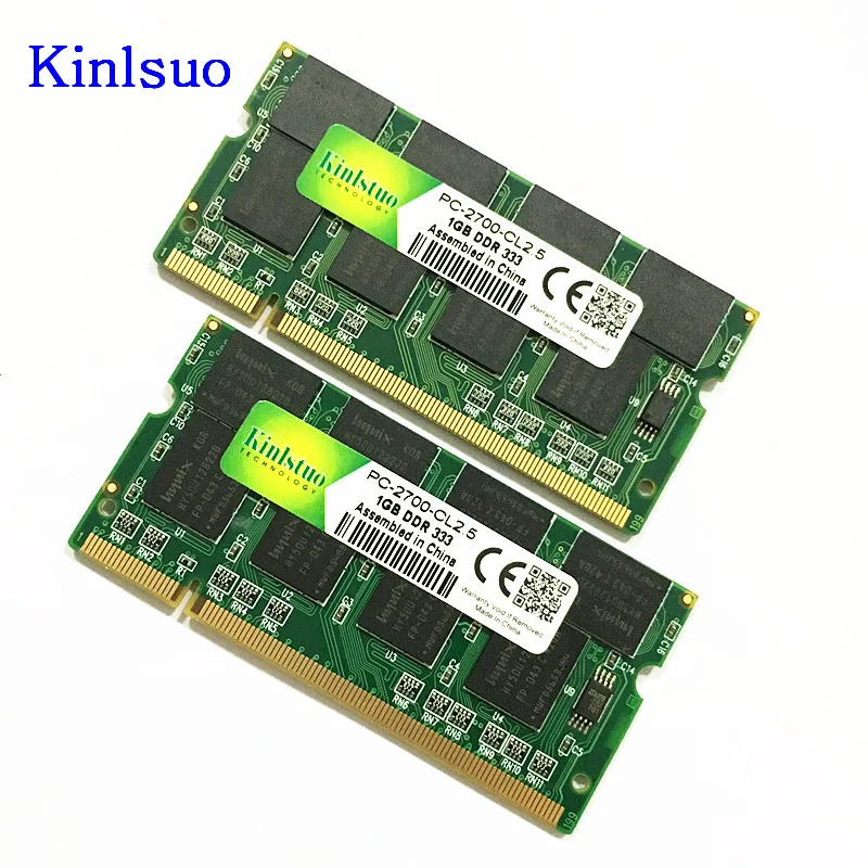 Za laptop Sodimm Memoria memorija za laptop SO-DIMM PC2700/PC3200/PC2100 DDR 400/333/266 Mhz 200PIN DDR1 1gb 400mhz 3