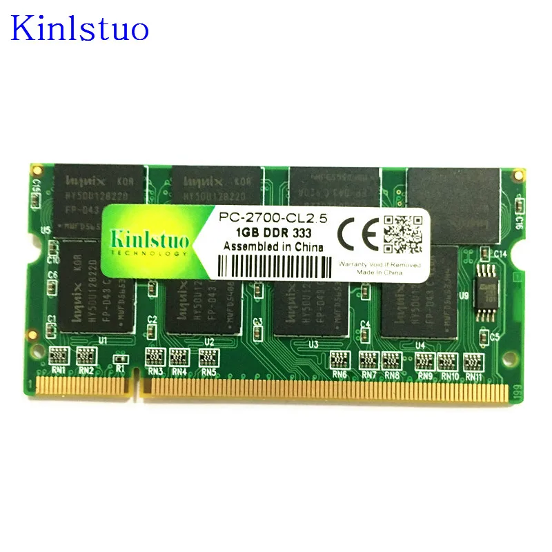 Za laptop Sodimm Memoria memorija za laptop SO-DIMM PC2700/PC3200/PC2100 DDR 400/333/266 Mhz 200PIN DDR1 1gb 400mhz 5