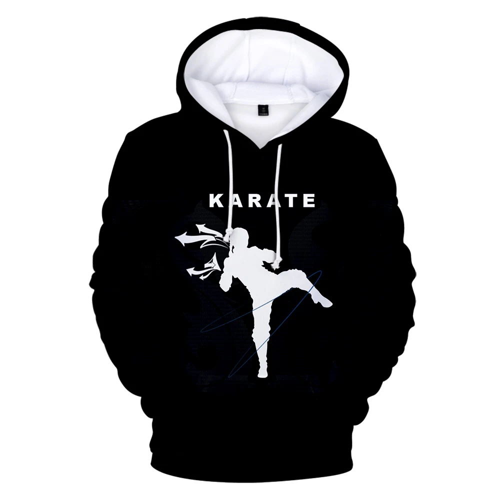 Харадзюку киокусинкай Karate veste za muškarce sportski Karate odijelo Majica ogroman mlade Casual pulover Hip-hop Student majica 3