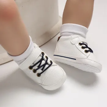 2020 Dječje ljetna odjeća za novorođenčad Dječak Djevojčica Mekani Kožni potplat cipele za krevetić Čvrste uzročno kuka 0-18 m Cipele za malu djecu i Sportske walker