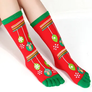 Božićne Čarape sa pet prstiju Božićne Ukrase za Dom Božićne Darove Božićne Ukrase i Božićne Čarape Harajuku
