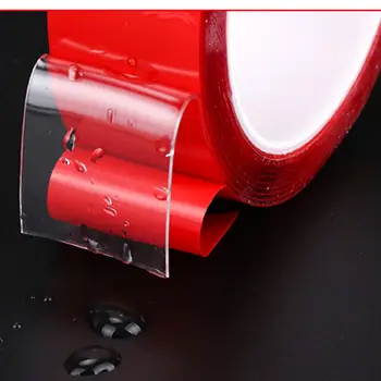 Debljina 1 mm Širina 5-35 mm Prozirna Dvosmjerna Traka za Kućanstvo Goblena, Ljepljive Ljepljive Trake Auto Oznaka Automatski Ljepljive Trake