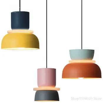 Dizajnerske viseće svjetiljke Makaron Moderni dnevni boravak Visi Svjetiljka Svjetiljka Lamparas Dekor Rasvjeta Moderna Svjetiljka