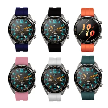 FIFATA za Huawei Watch GT2 / GT Pametne Uzicom za sati Silikon Sportski Remen za sat Honor Magic 2 22 mm Pribor za narukvice