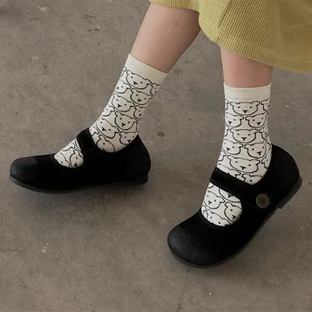 Kawai Slatka čarape, Ženske u japanskom stilu Slatka Djevojka Studenti Duge Čarape, Modni Harajuku Klasicni Ulica Odjeća Ženske čarape Božićne darove