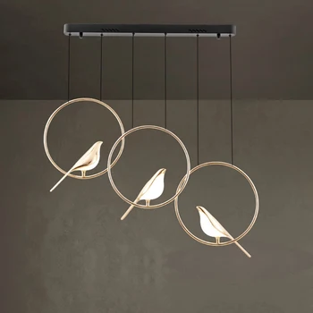 Skandinavski moderne led viseće svjetiljke Četrdeset ptica model lusteri i lampe unutarnja rasvjeta home dekor spavaća soba dnevni boravak kuhinja