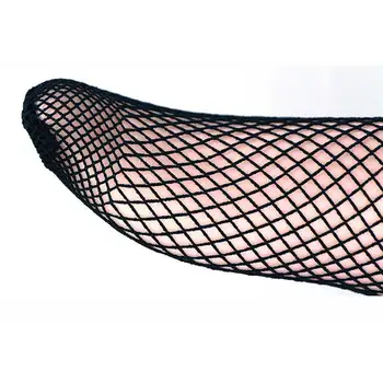 Čarape s otvorenim промежностью vilica crne hulahopke ženske seksualne crnci erotske mrežaste čarape čarape s visokim strukom