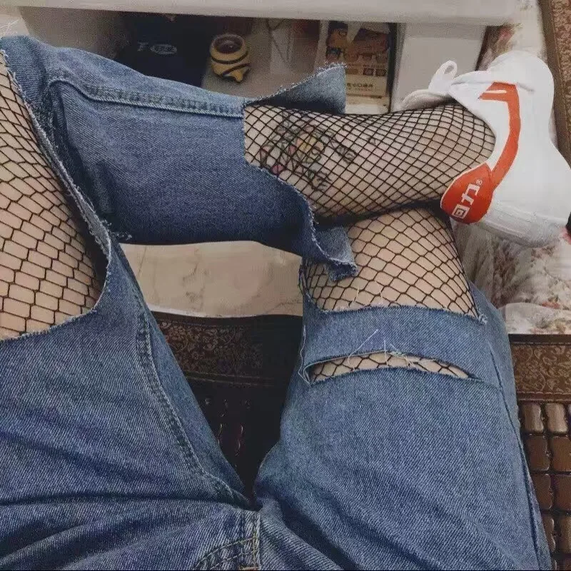 Nove trendy ženske čarape Seksi Mrežaste hulahopke delikatna hulahopke Duge čarape Donje Erotskom donjem rublju 2